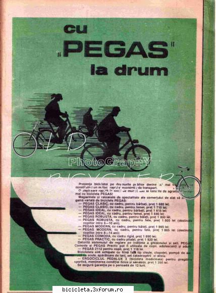 reclame biciclete pegas