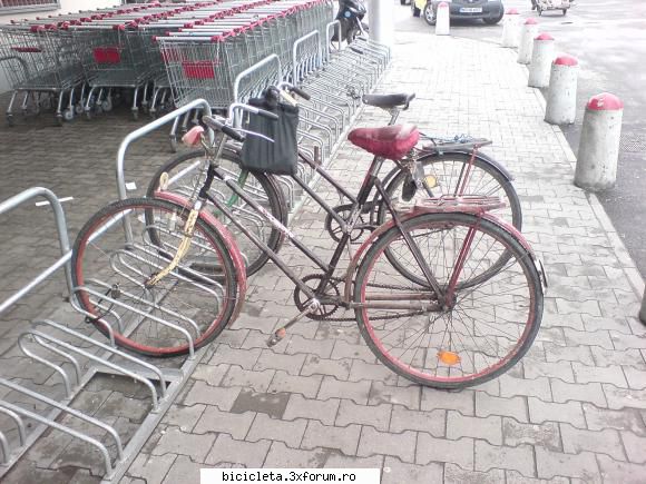 pegas realizata in reghin, parcare kaufland biciclete pentru adulti
