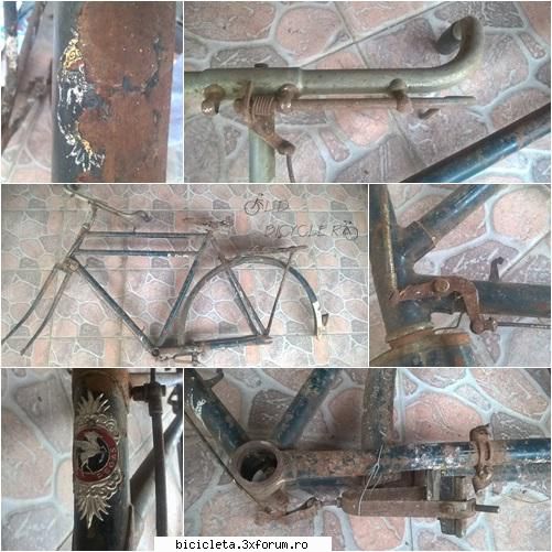 model de bicicleta pegas pentru barbati 1971, avand dotari speciale cat si inscriptii in limba