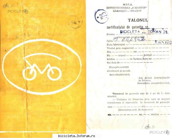 certificat de garantie tohan 28 9 ian 1980 certificat de garantie tohan 28 9 ian 1980