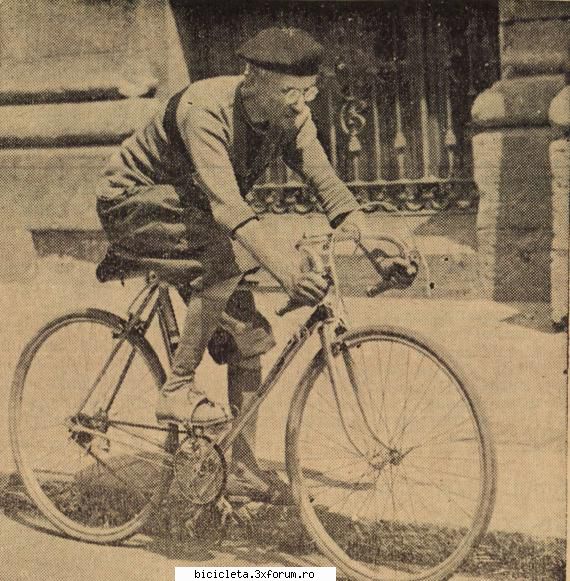 pe bicicleta la 64 de ani (in 1939) constantin cantilli poet roman si biciclist