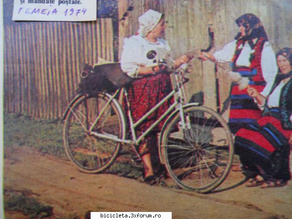 Istoria reclamelor la biciclete - Inca o imagine dintr-un almanah cu o romaneasca - Istorie