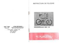 PEGAS 4420 BMX, replica CARTE TEHNICA - Vand replica CARTE TEHNICA PEGAS 4420 BMX, pentru - Documentatii