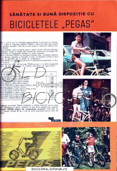 1 in volum de 223 pagini 

30 lei reclame biciclete