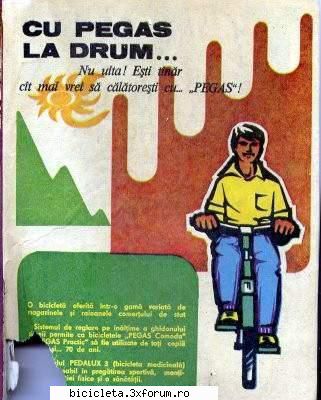 2 reclame biciclete pegas