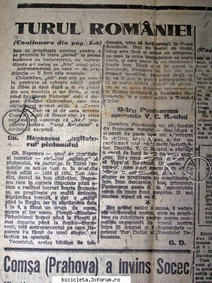 08 07 1946 ziare vechi & continut ciclist